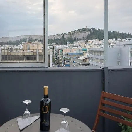 Nest Studio With Terrace, Acropolis View Atény Exteriér fotografie