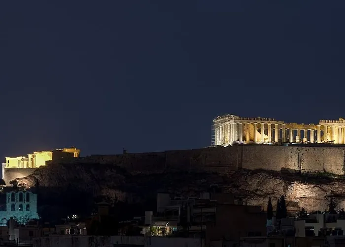 Nest Studio With Terrace, Acropolis View